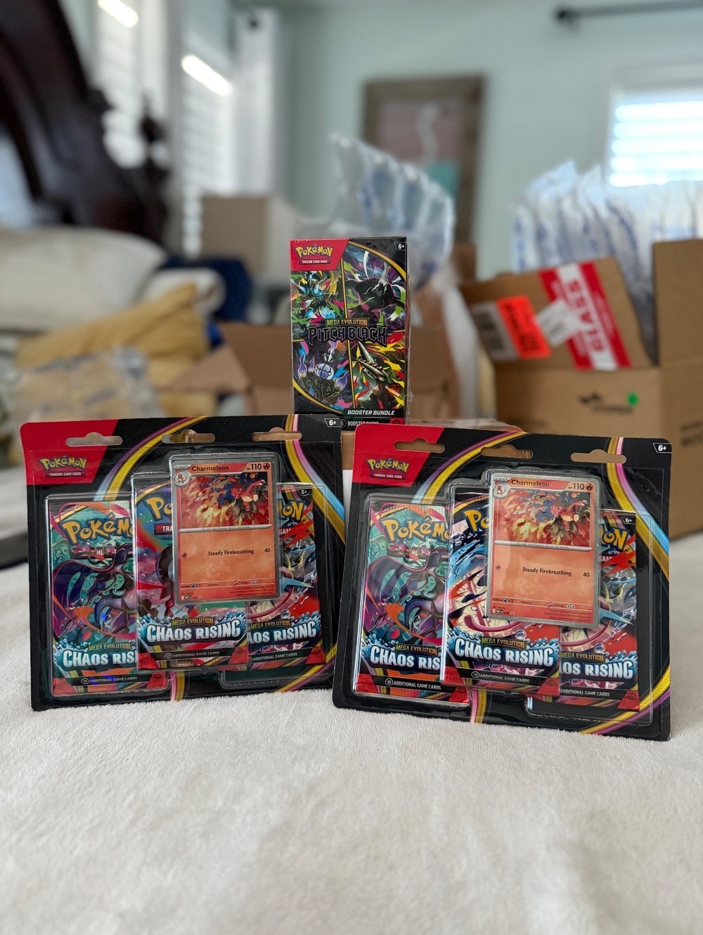 Pokémon TCG Chaos Rising Booster Pack Bundle with Charmeleon Promo Bundle